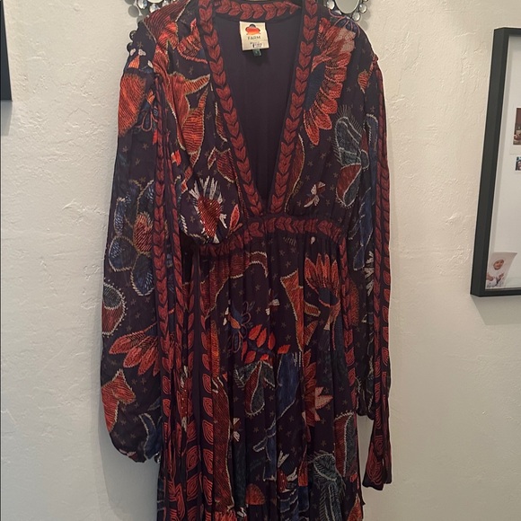 FARM Rio Tropical Shine Maxi Dress, Size Small - EUC - Picture 3 of 8